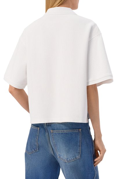 Хлопковое поло ALEXANDER WANG, арт. 1CC2261230, фото 4