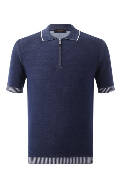 Мужская хлопковое поло MOORER, арт. C0TY/SIC