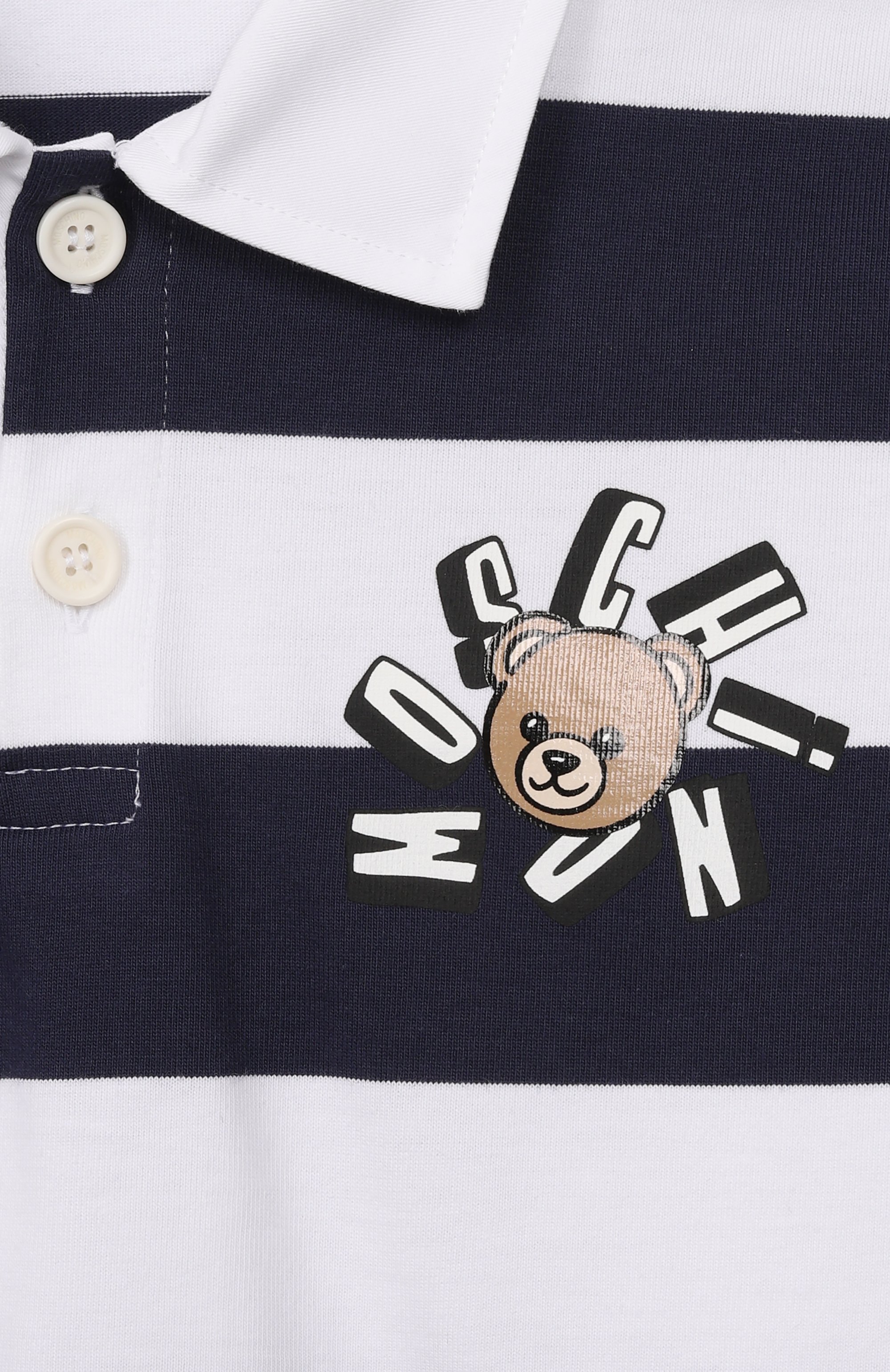 Хлопковое поло MOSCHINO, арт. HU0010/LAE09, фото 3