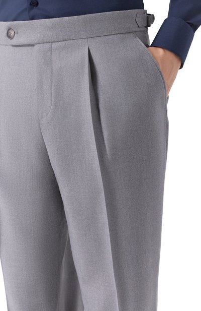 Шерстяные брюки BOSS, арт. 50551829, фото 5