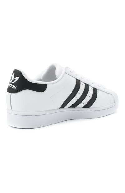 Кожаные кеды superstar ADIDAS ORIGINALS, арт. EG4958, фото 4