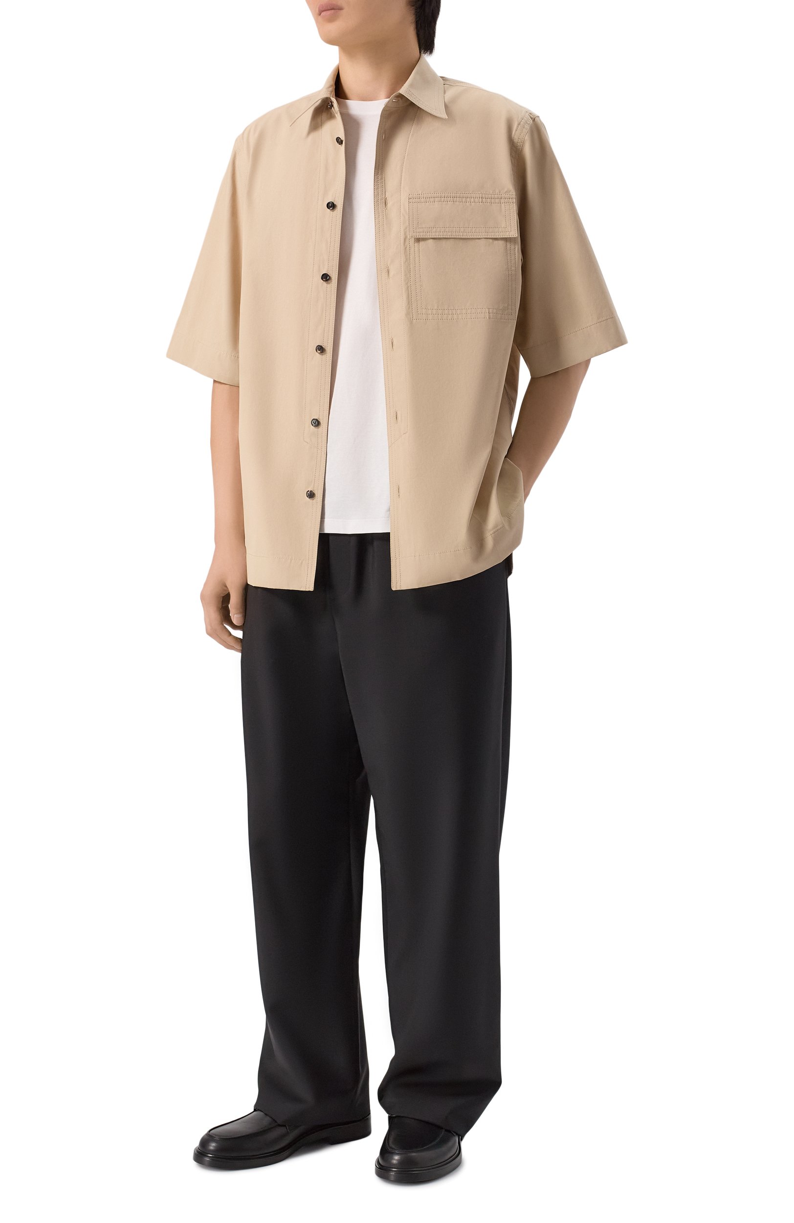 Кожаные лоферы pembroke BURBERRY черного цвета по цене 105000 руб., арт. 8127954, фото 2 Кожаные лоферы pembroke BURBERRY, арт. 8127954, фото 2