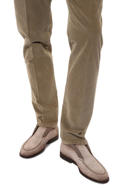 Замшевые ботинки malibu SANTONI, арт. MGAG18974DKTGGEX, фото 3