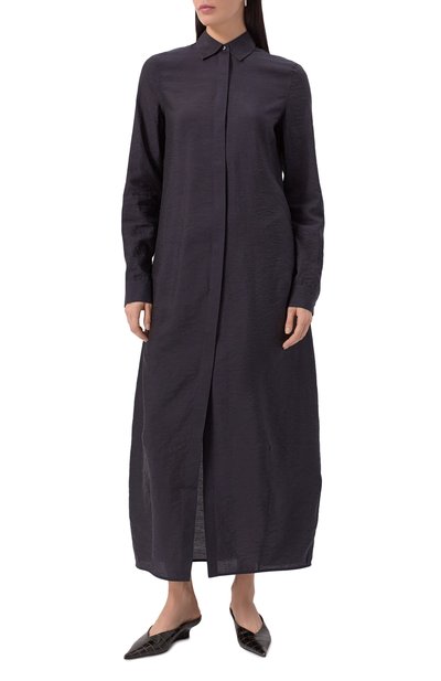 Шелковое платье TOTEME, арт. 251-WRD4489-FB0368, фото 3