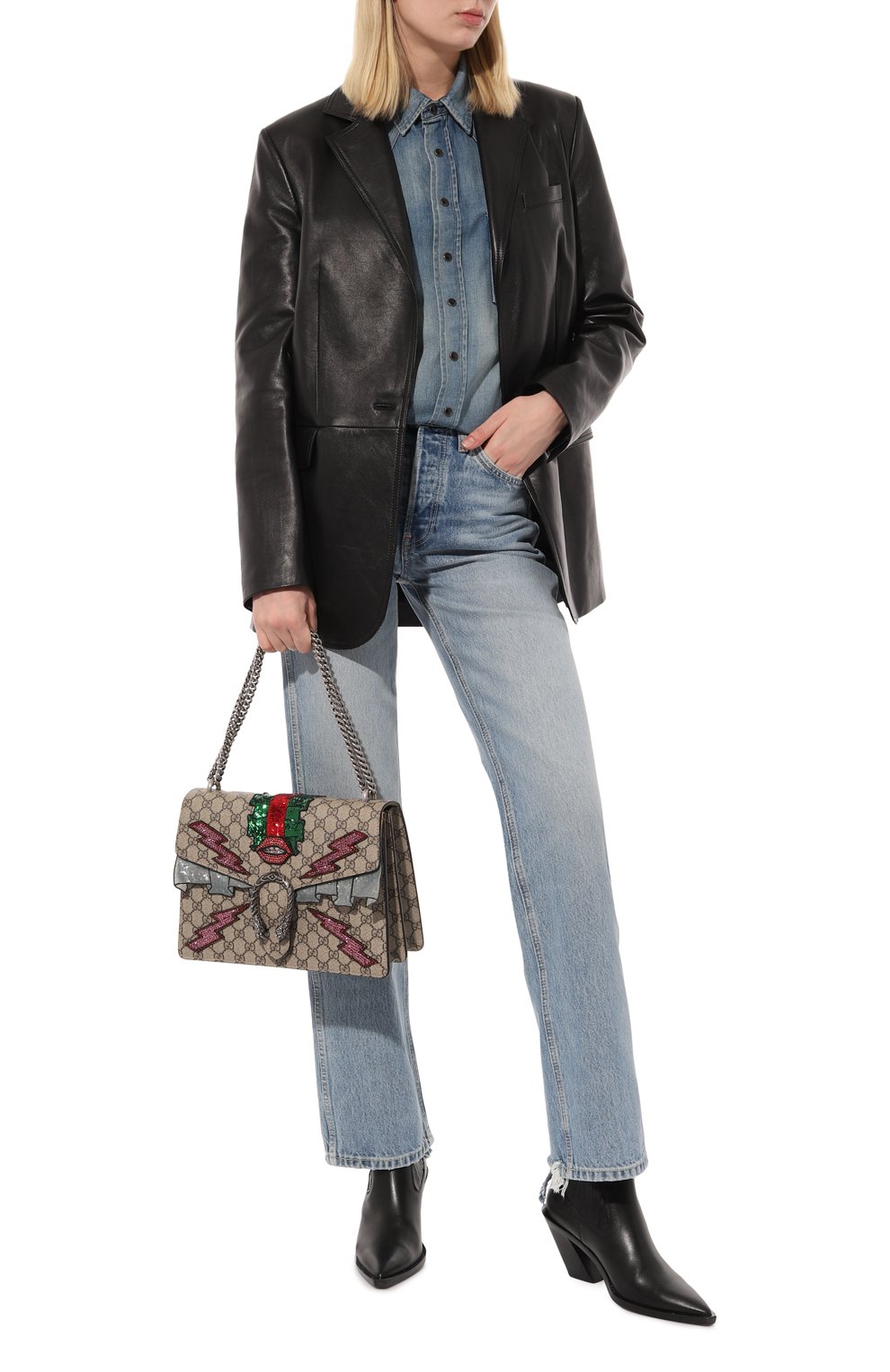 Сумка dionysus gucci re-edition GUCCI, арт. 400235 KWZYR, фото 7