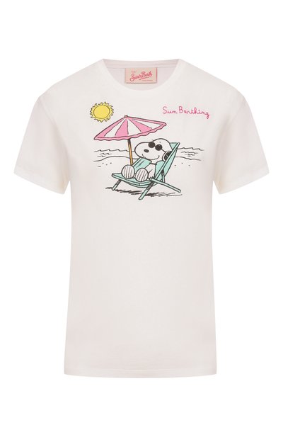 Женская хлопковая футболка MC2 SAINT BARTH, арт. STBW EMILIE/06670H