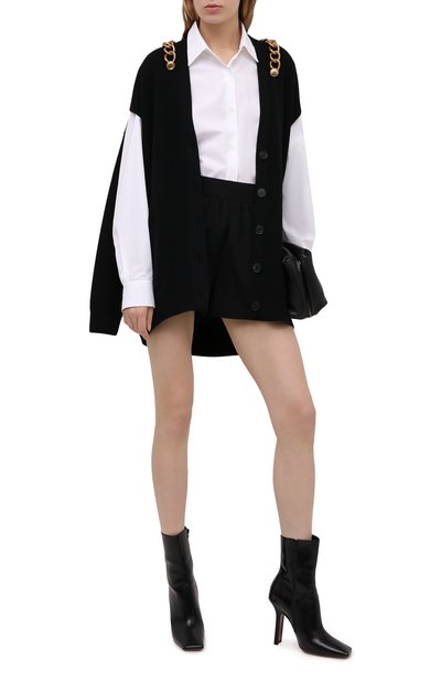 Кардиган из шерсти и кашемира GIVENCHY черного цвета по цене 160500 руб., арт. BW90C84Z8R, фото 2 Кардиган из шерсти и кашемира GIVENCHY, арт. BW90C84Z8R, фото 2