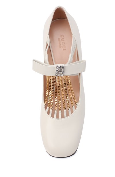 Кожаные туфли GUCCI, арт. 637134/DMBT0, фото 5