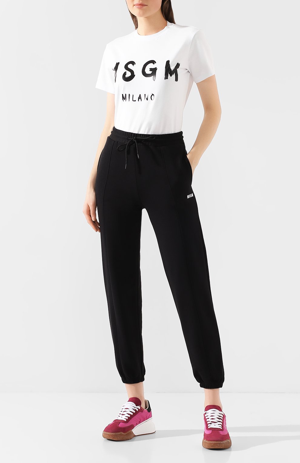 Хлопковая футболка MSGM, арт. 2841MDM60 207298, фото 2