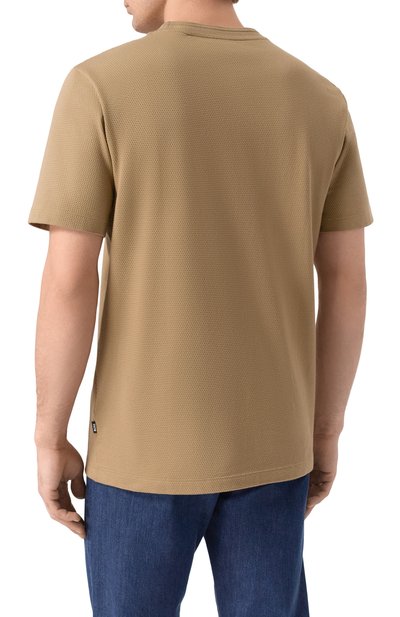 Хлопковая футболка BOSS, арт. 50452680, фото 4