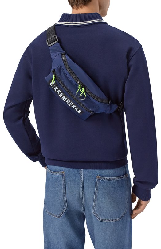 Поясная сумка Liam Dirk Bikkembergs BKB001333T Синий  BKB001333T Фото 2