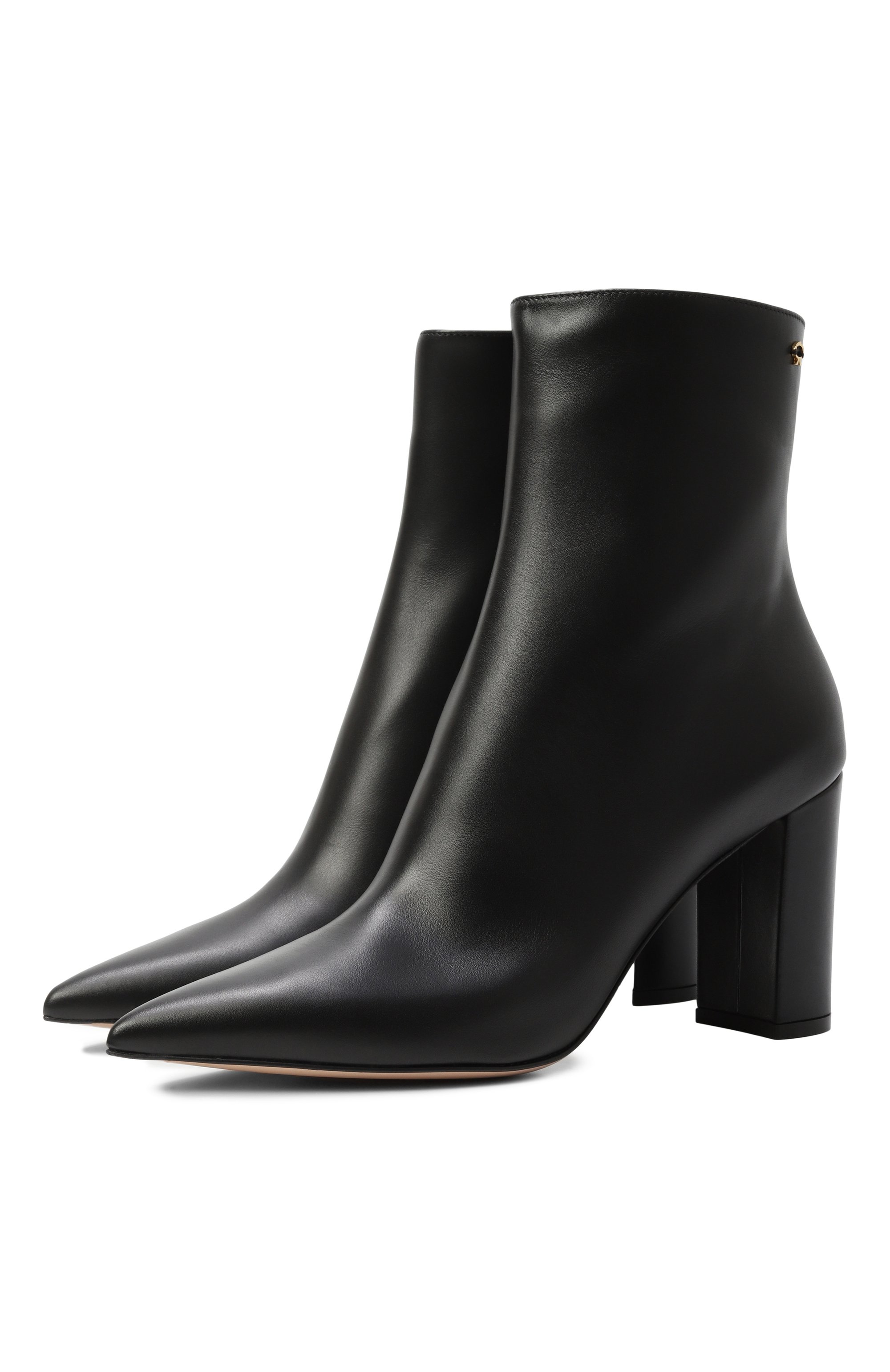 Кожаные ботильоны lyell 85 GIANVITO ROSSI черного цвета по цене 152000 руб., арт. G73134.85RIC.VGINER0, фото 1 Кожаные ботильоны lyell 85 GIANVITO ROSSI, арт. G73134.85RIC.VGINER0, фото 1