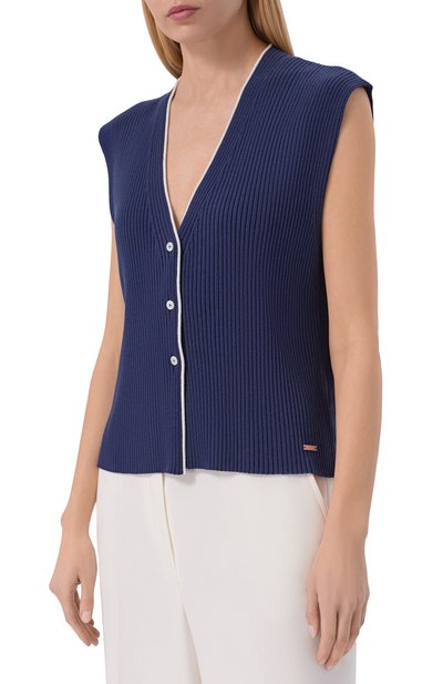 Шерстяной жилет KITON, арт. D61707, фото 3