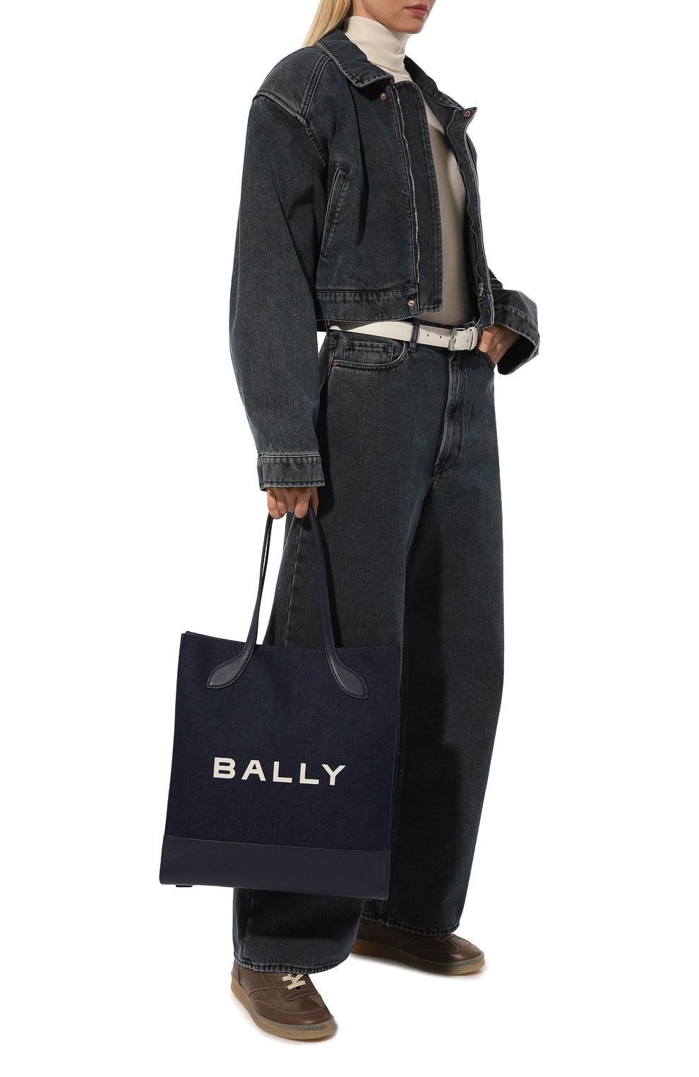 Текстильная сумка-тоут BALLY, арт. WAE02W/CV034, фото 7