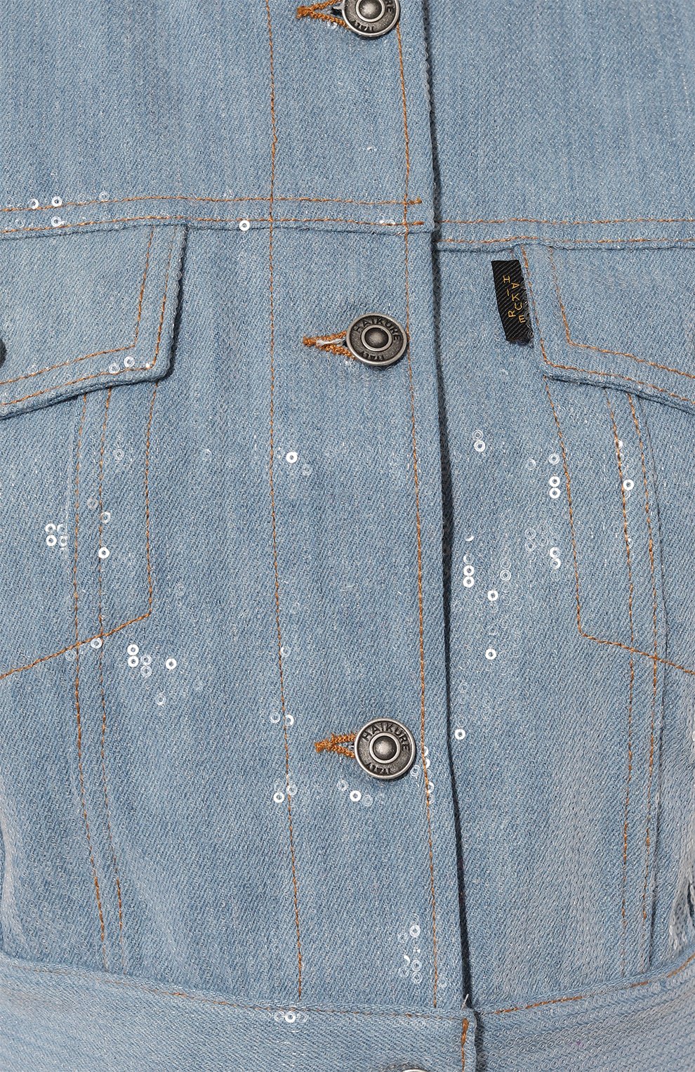 Джинсовый жилет HAIKURE, арт. HEW09104DF135L0842, фото 5