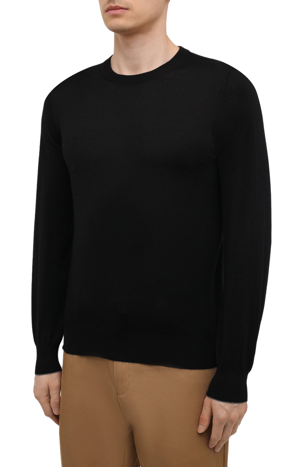 Джемпер из кашемира и шелка BRUNELLO CUCINELLI, арт. M2300100, фото 3