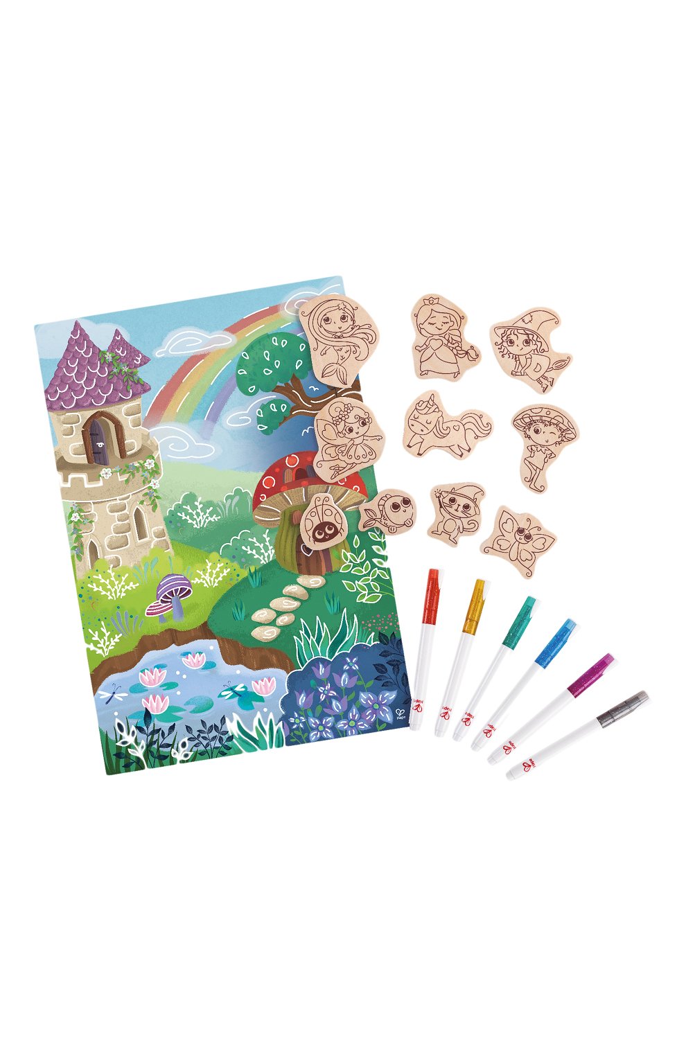 Игровой набор для творчества магниты-раскраски HAPE, арт. E1077_HP, фото 2