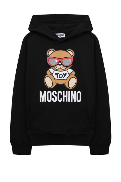 Хлопковое худи MOSCHINO, арт. HPF03X/LDA25/10A-14A, фото 1