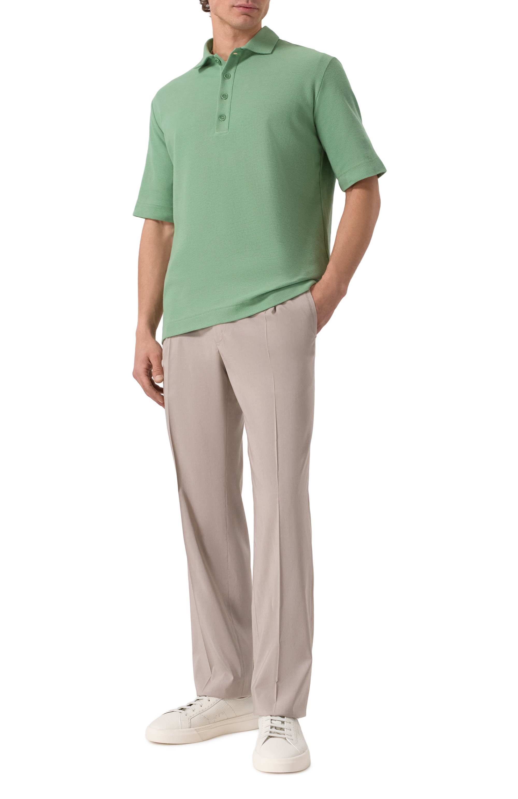 Хлопковое поло MVST, арт. 25E/X1P/0/F011/4061, фото 2