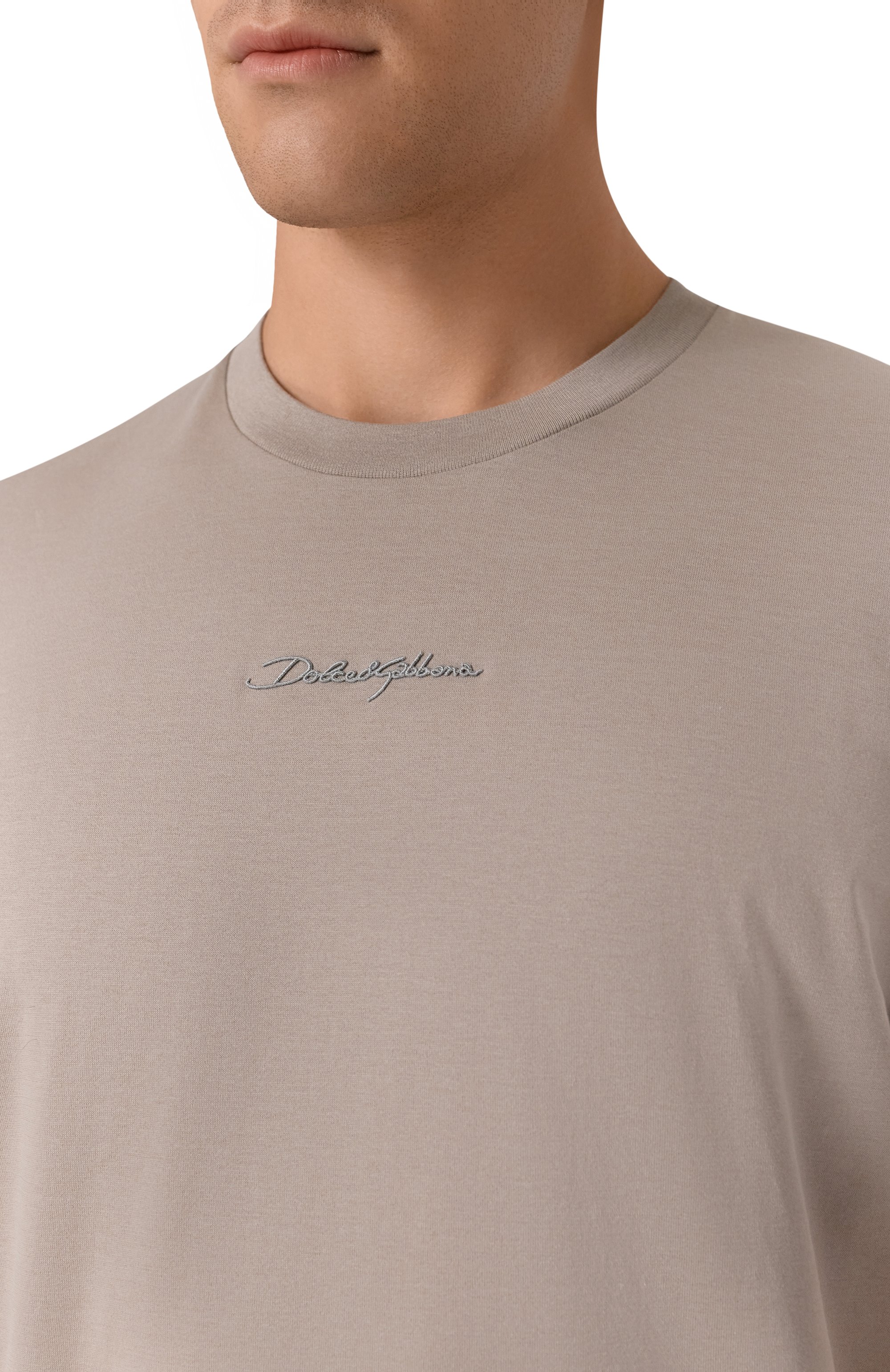 Хлопковая футболка DOLCE & GABBANA, арт. G8RN8Z/G7NUB, фото 5