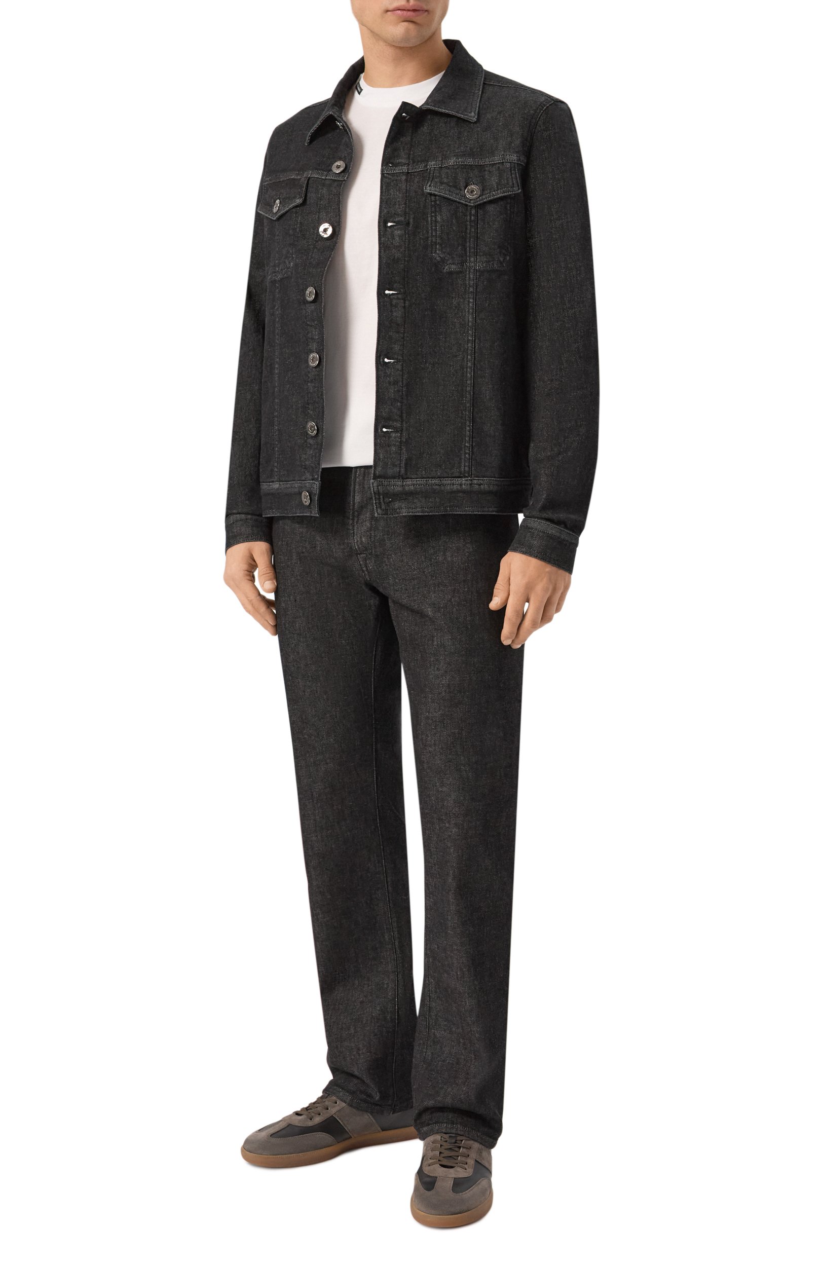 Джинсовая куртка ANDREA CAMPAGNA, арт. J-SR BLACK CASHMERE/GENTLE WS BLACK C0M, фото 2