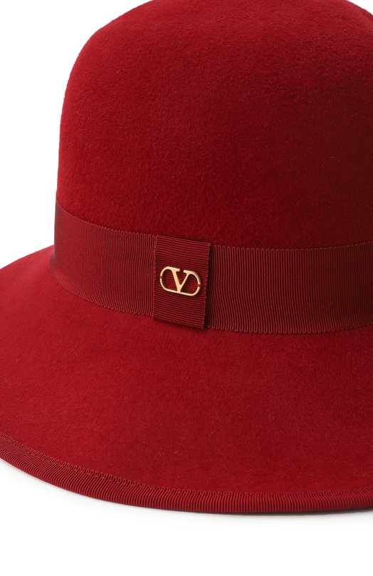 Фетровая шляпа Valentino 7W2HE00F/PMU Красный  7W2HE00F/PMU Фото 3