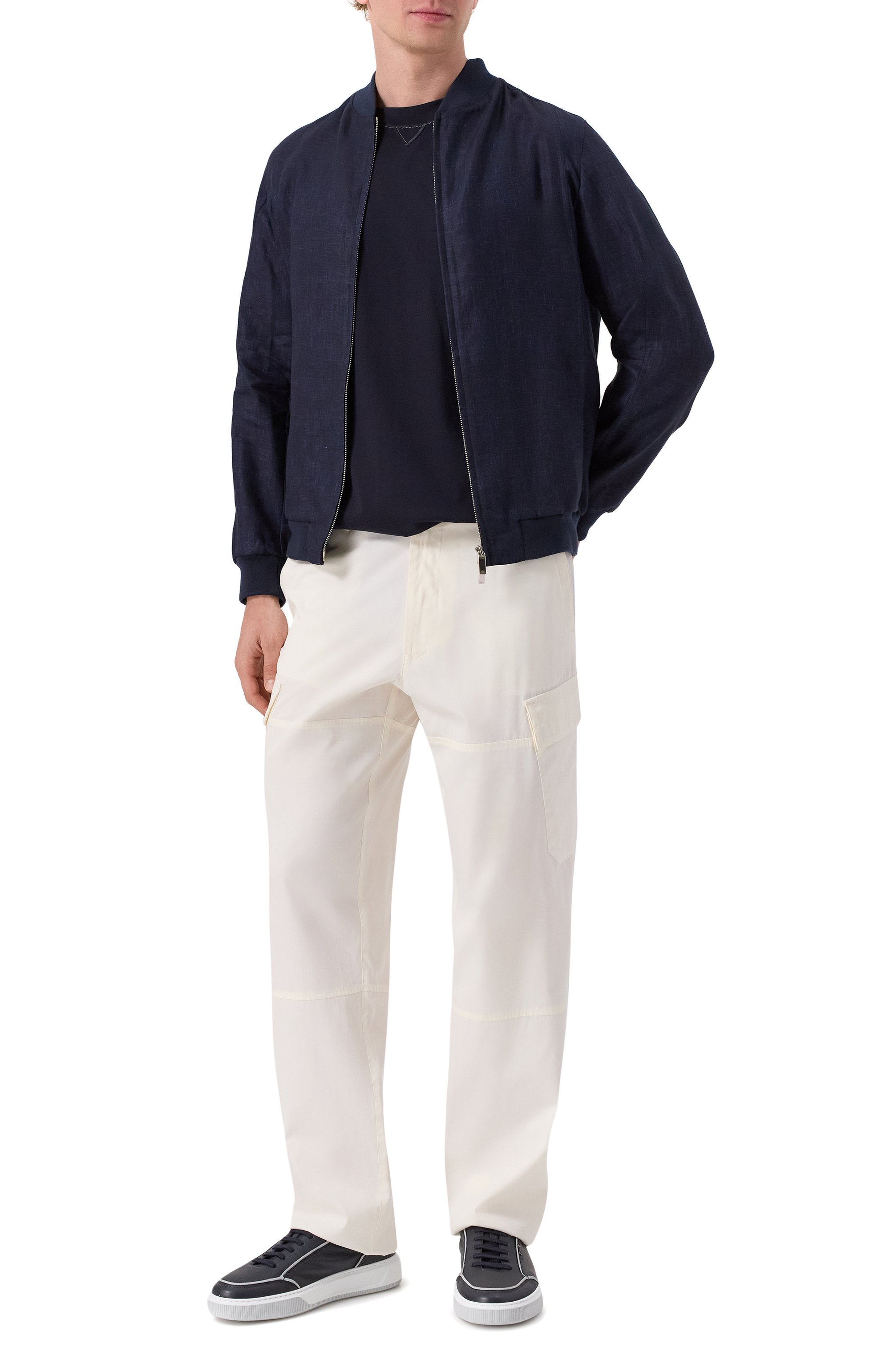 Кожаные кеды ZILLI, арт. H0201AM1947VZBA06, фото 2