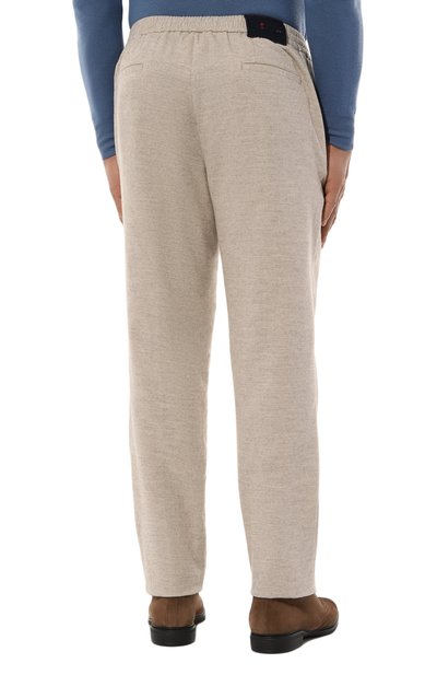 Брюки из хлопка и шерсти KITON, арт. UPLACK0145F03, фото 4