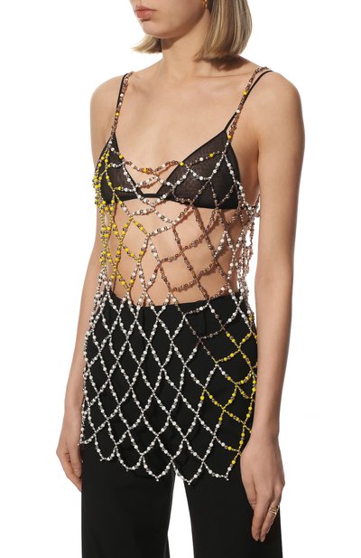 Топ DRIES VAN NOTEN желтого цвета по цене 105000 руб., арт. 221-010745-4293, фото 3 Топ DRIES VAN NOTEN, арт. 221-010745-4293, фото 3