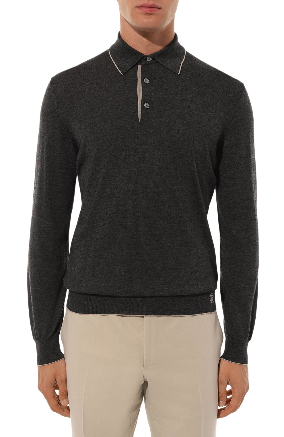 Поло из шерсти и шелка STEFANO RICCI, арт. KE08004P03/E24374, фото 3