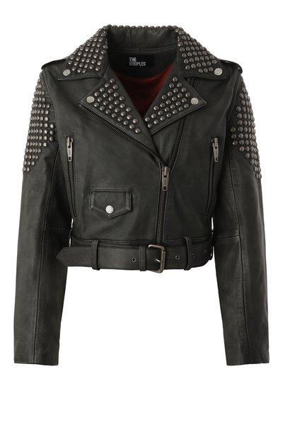 Женская кожаная куртка THE KOOPLES, арт. FCUI29005K