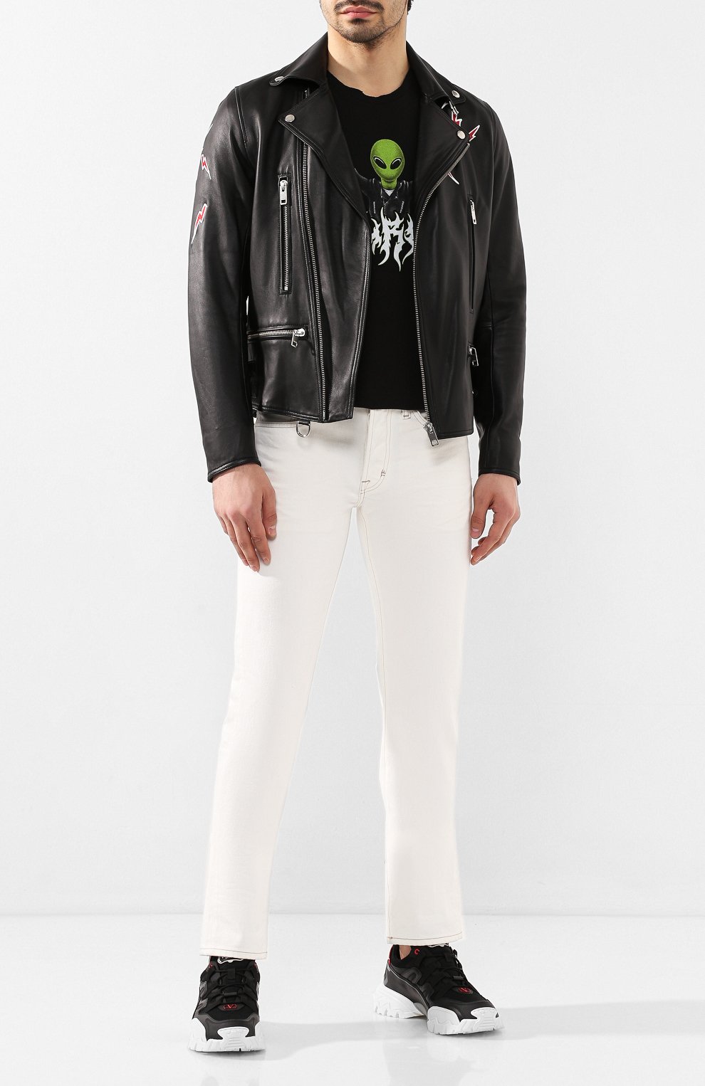 Кожаная куртка DIESEL, арт. 00SME1/0AAZU, фото 2