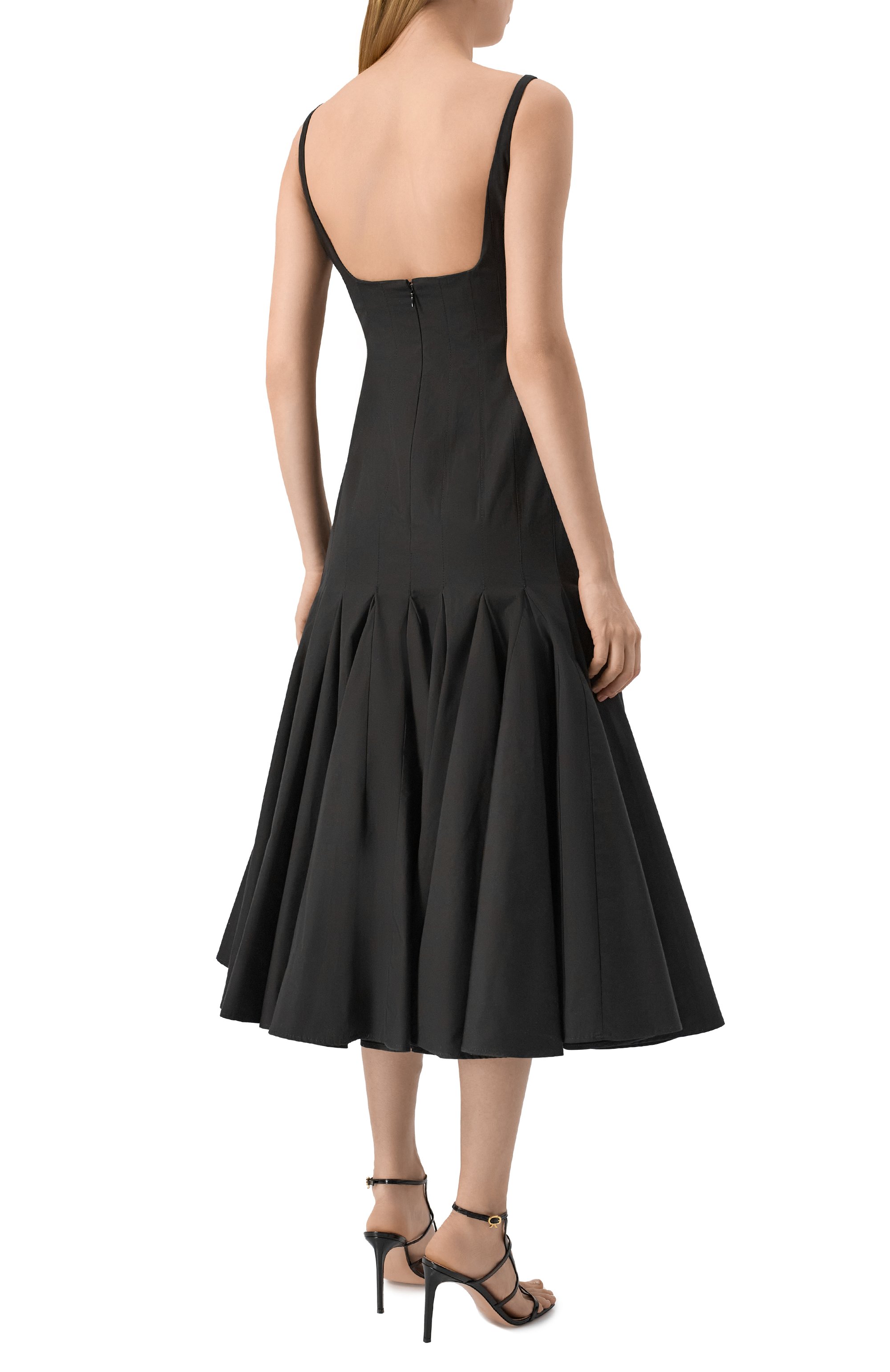 Хлопковое платье JACQUEMUS, арт. 25E/251DR224-1519, фото 4