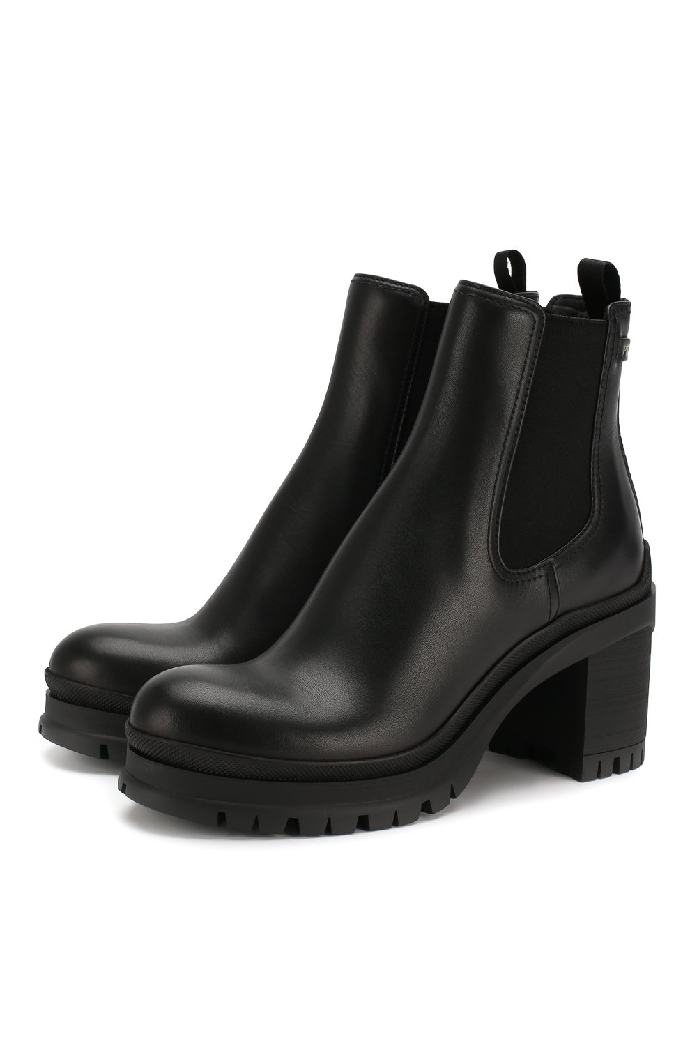 Кожаные ботильоны PRADA, арт. 1T582L-3A6H-F0002-055, фото 1