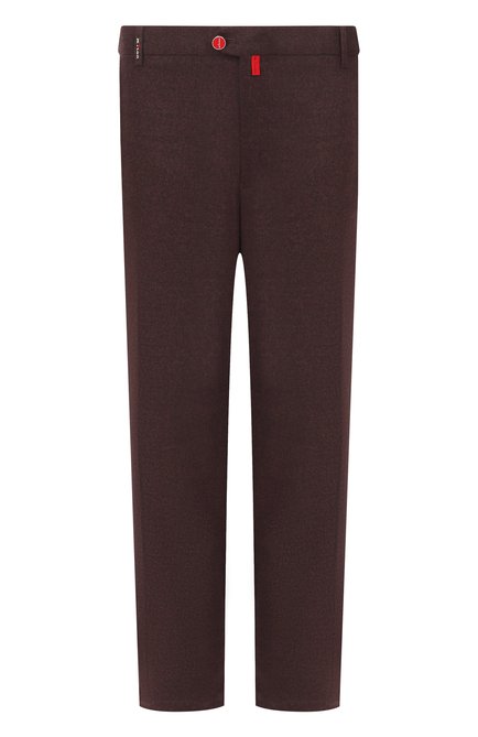 Мужские шерстяные брюки KITON, арт. UFPPER/ZIP