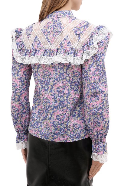 Хлопковая блузка PHILOSOPHY DI LORENZO SERAFINI, арт. J0212/5748, фото 4