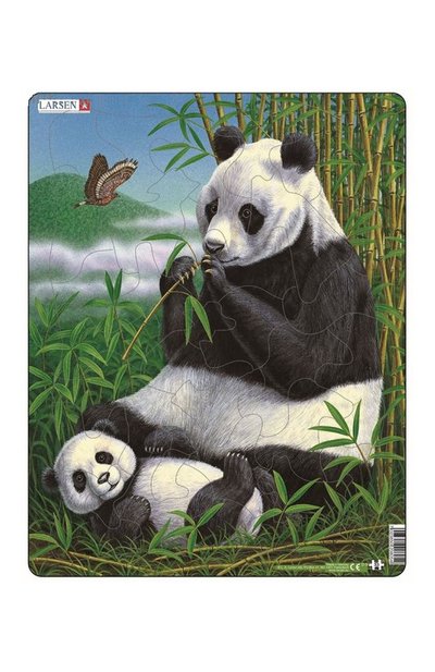 Пазл панда LARSEN разноцветного цвета по цене 1110 руб., арт. D5, фото 1 Пазл панда LARSEN, арт. D5, фото 1