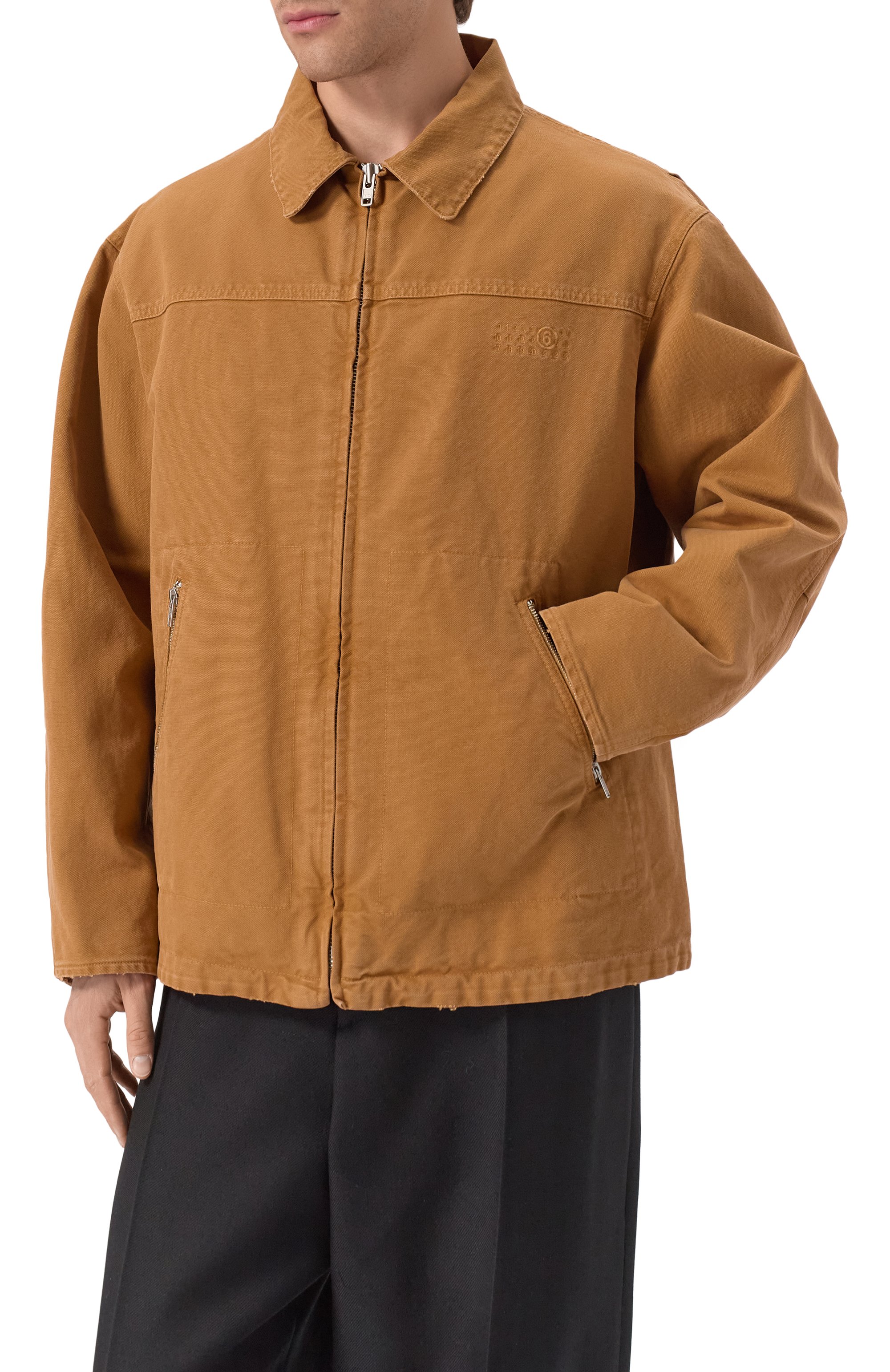 Хлопковая куртка MM6, арт. SH0AM0048/M35249, фото 3