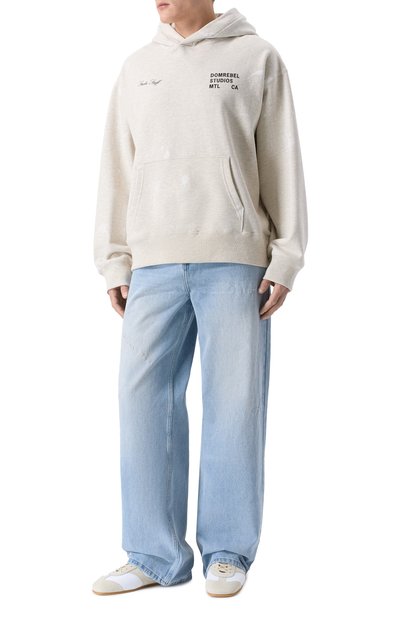 Джинсы DOMREBEL голубого цвета по цене 39200 руб., арт. M JERK/B00TCUT JEANS, фото 2 Джинсы DOMREBEL, арт. M JERK/B00TCUT JEANS, фото 2