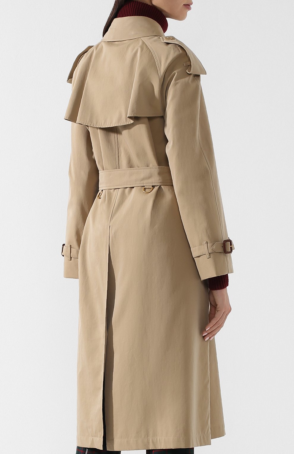 Хлопковый тренч westminster BURBERRY, арт. 4073380, фото 4