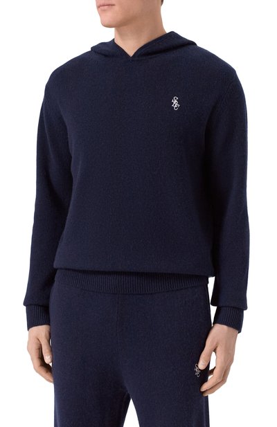 Худи из кашемира и шерсти SPORTY AND RICH, арт. WS08462302BL106, фото 3