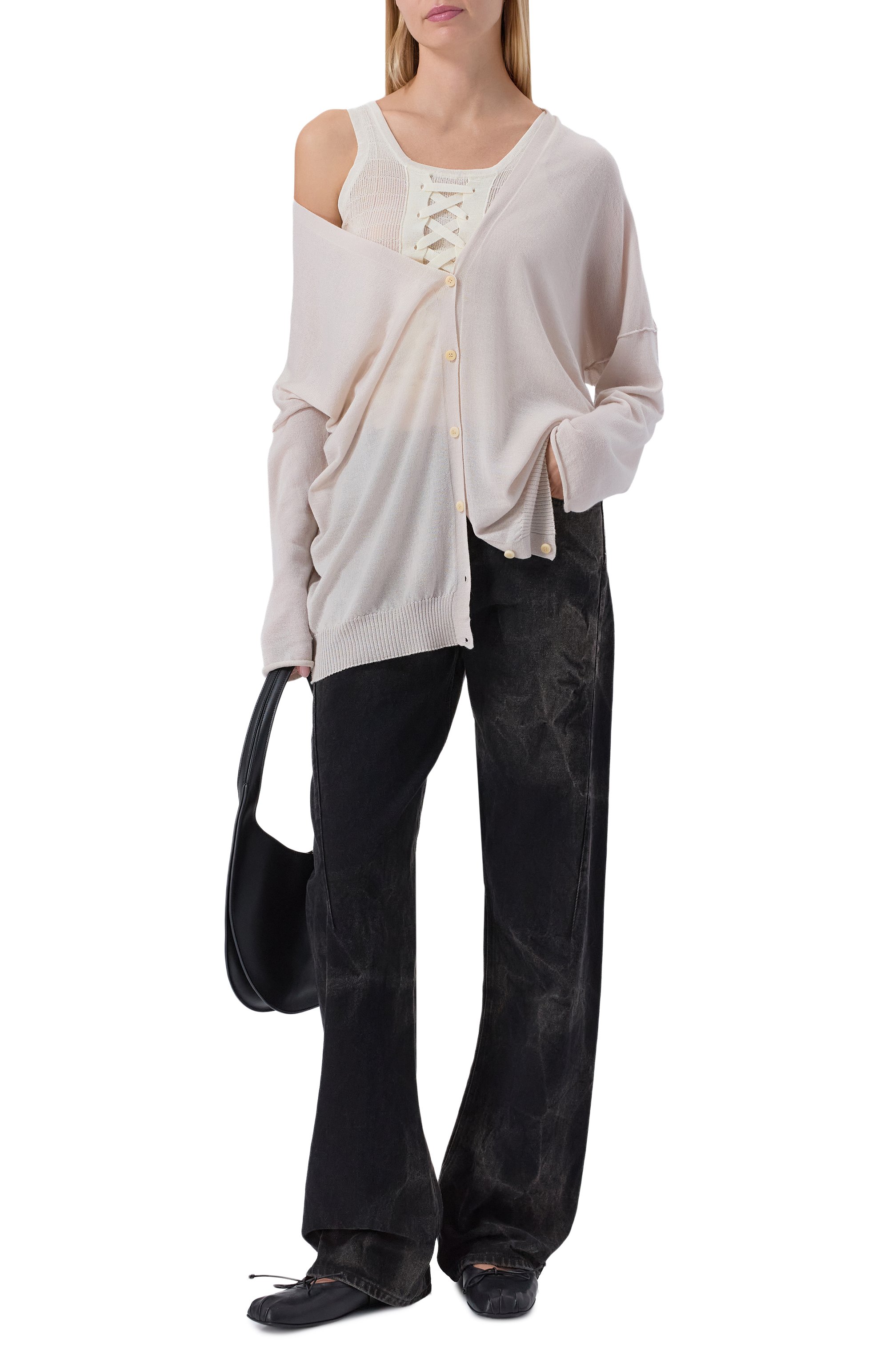 Кардиган из кашемира и шелка ISABEL BENENATO, арт. DK922S26, фото 2