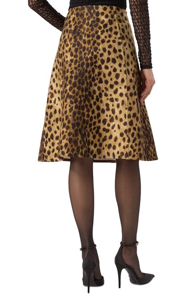 Шерстяная юбка VALENTINO, арт. 6B3RACE391A, фото 4