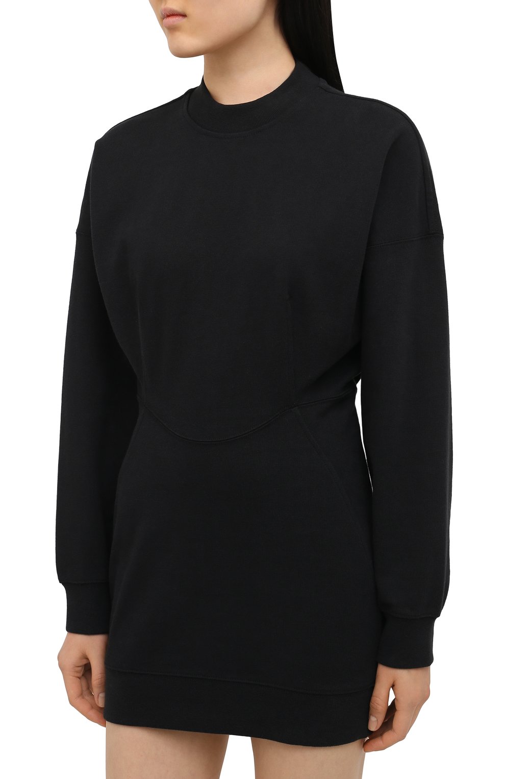Хлопковое платье ALEXANDERWANG.T черного цвета по цене 33300 руб., арт. 4CC2206046, фото 3 Хлопковое платье ALEXANDERWANG.T, арт. 4CC2206046, фото 3