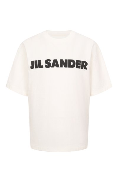 Женская хлопковая футболка JIL SANDER, арт. J03GC0137/J45148