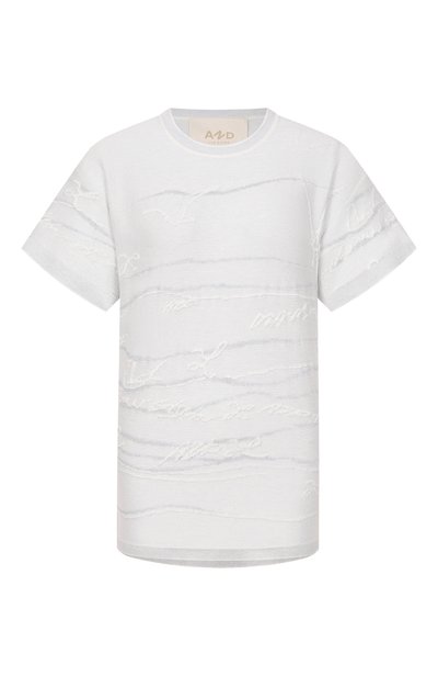 Женский пуловер из хлопка и вискозы AND THE BRAND, арт. S26-TS015-1404-104