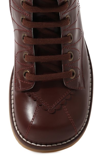 Кожаные ботинки GUCCI, арт. 628440 D7300, фото 4