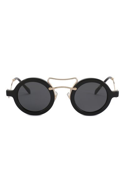 Солнцезащитные очки MIU MIU черного цвета по цене 22300 руб., арт. 02VS-1AB5S0, фото 3 Солнцезащитные очки MIU MIU, арт. 02VS-1AB5S0, фото 3