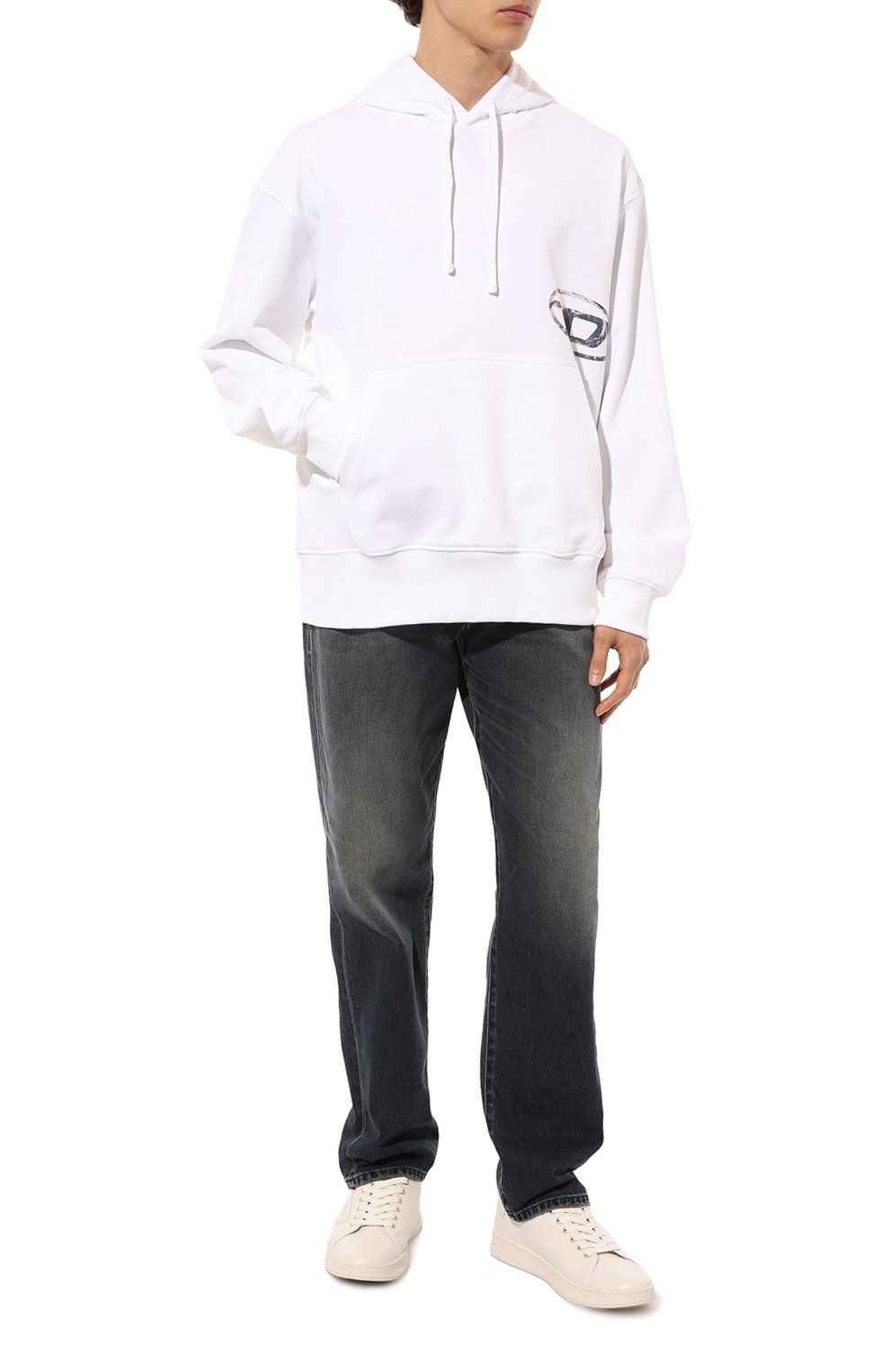 Кеды s-athene DIESEL кремового цвета по цене 19950 руб., арт. Y03132/P5580, фото 2 Кеды s-athene DIESEL, арт. Y03132/P5580, фото 2