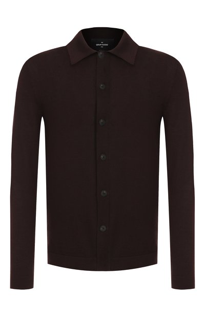 Мужская шерстяная рубашка GRAN SASSO, арт. 57116/14822